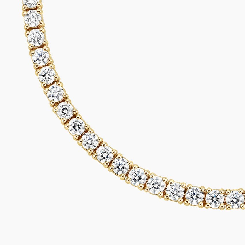 Eclipse® Four-Prong Tennis Necklace (10 ct. tw.)