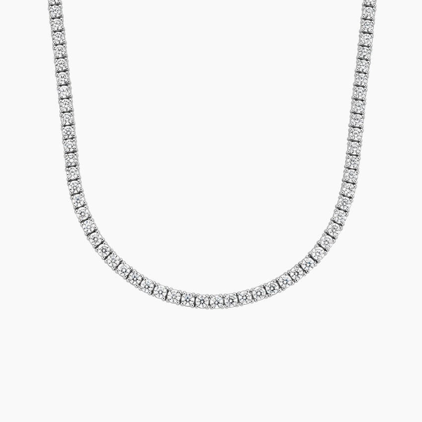 Eclipse® Four-Prong Tennis Necklace (10 ct. tw.)