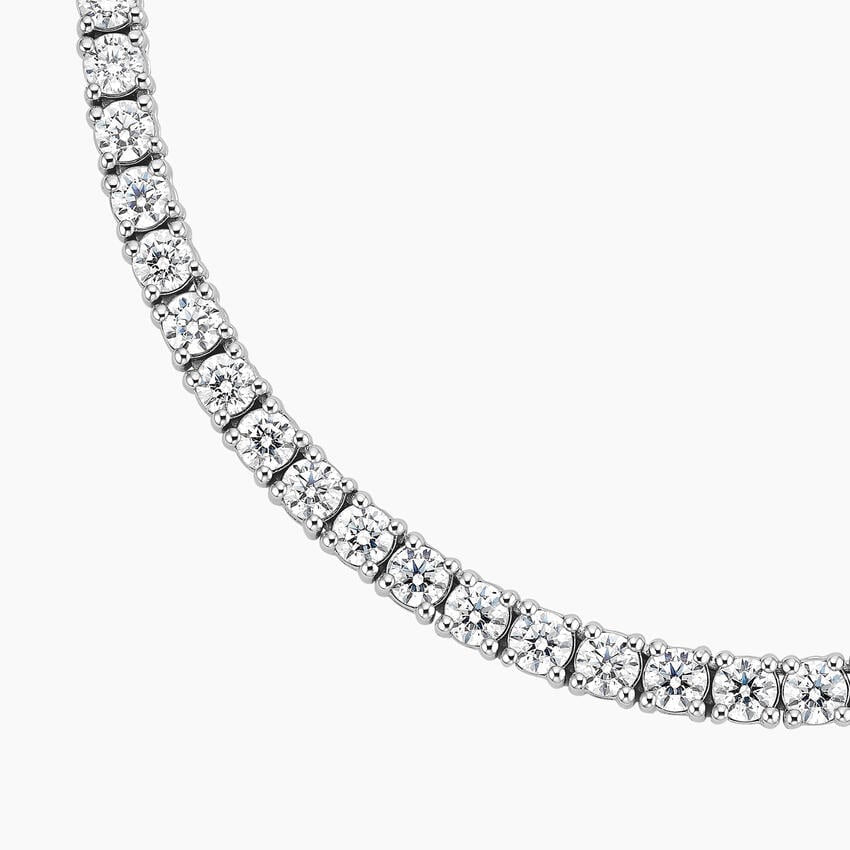 Eclipse® Four-Prong Tennis Necklace (10 ct. tw.)