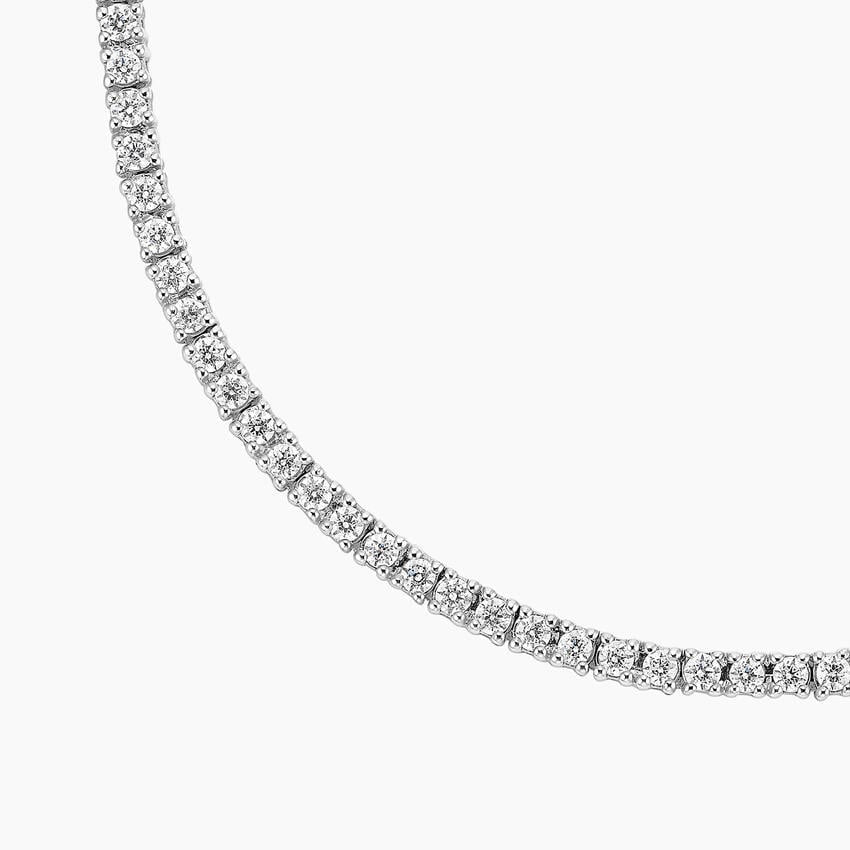 16 In. Perfect Four-Prong Lab Diamond Tennis Necklace (3 ct. tw.) in 14K Gold
