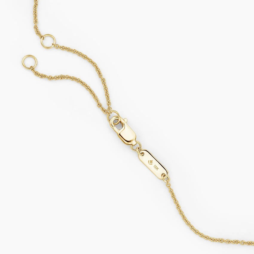 Perfect Solitaire Lab Diamond Pendant (1/2 ct. tw.) in 18K Yellow Gold