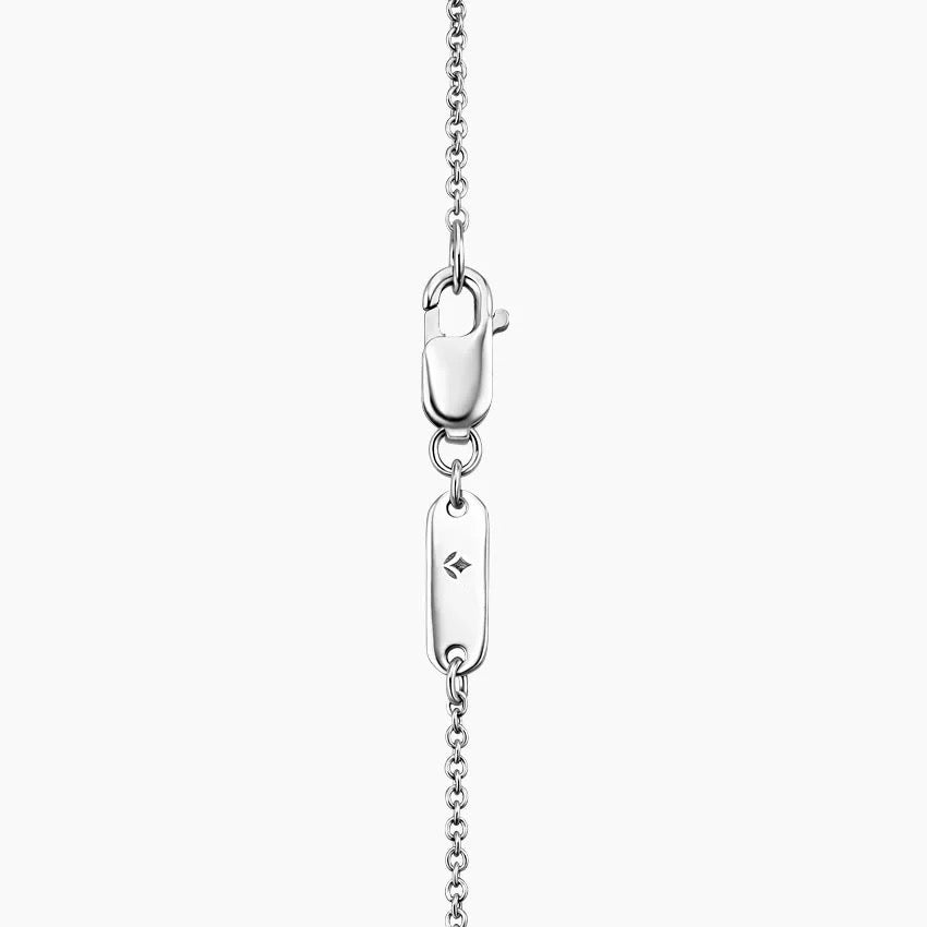 Hydrangea Bouquet Pendant in Silver